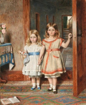 Two young girls